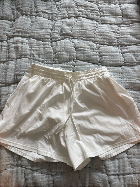 lululemon athletica Pants - Lululemon Court Rival High-Rise Shorts 3” White Size 4